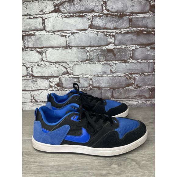 Nike Alleyoop SB Royal Blue Black Synthetic Skate Shoes Men’s Sz 10.5M US/44.EU - Picture 13 of 16